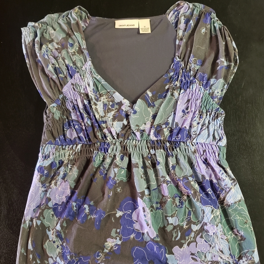 DKNY Floral Top